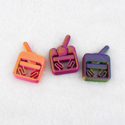 3D Printed Switch Fidget | Pocket-Sized Stress Relief Clicker Toy