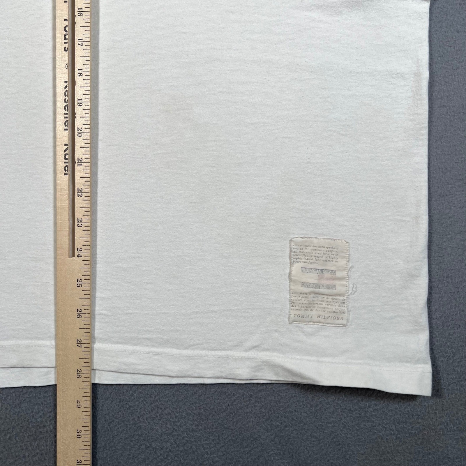 Vintage Tommy Hilfiger T Shirt Mens XL Crest Logo Made In USA Classic thumbnail 9