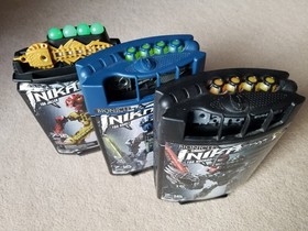 LEGO Bionicle Toa Inika Complete Canisters Missing One Lid 8727 8728 8729 8730