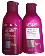 REDKEN COLOR EXTEND MAGNETICS SHAMPOO & CONDITIONER SET FREE SHIPPING 