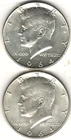 1964 P & D Kennedy Half Dollars in BU condition ~ 90% SILVER (2 COINS) ken9891