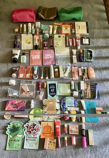 100 ITEM SEPHORA MIXED SAMPLE/FULLSIZE LOT(CLINIQUE BENF TOO FACED URBAN DECAY