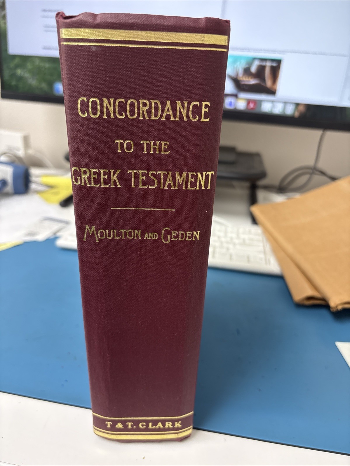 A Concordance to the Greek Testament, 4th edition 1974, excellent condition