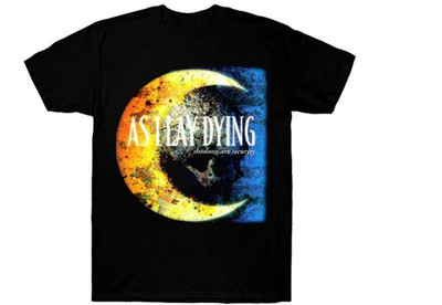 As I Lay Dying Shadows Are Security T-shirt S to 5XL AG011 FREE SHIP