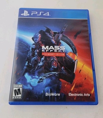 Mass Effect Legendary Edition PS4 MINT DISCS.