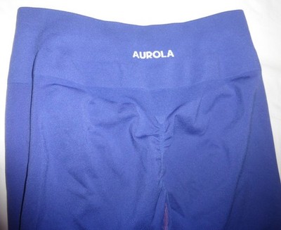 Aurola Legging Sport Hose blau  SKI Unterhose Stretch Figurformend L Funktion