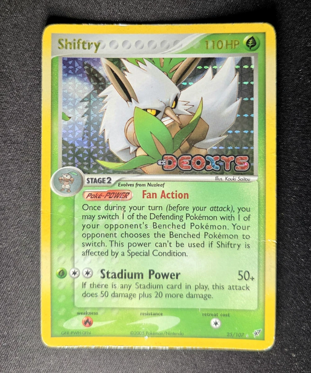shiftry pokemon card value Pokemon Card Rare Holo Shiftry XY Steam Siege 11/114