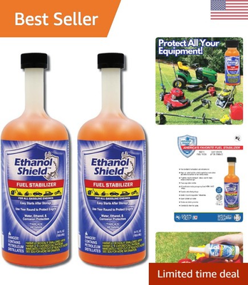 #ad 24 oz Fuel Stabilizer 2 Pack Combat Ethanol Issues amp; Preserve Fuel Quality $56.99