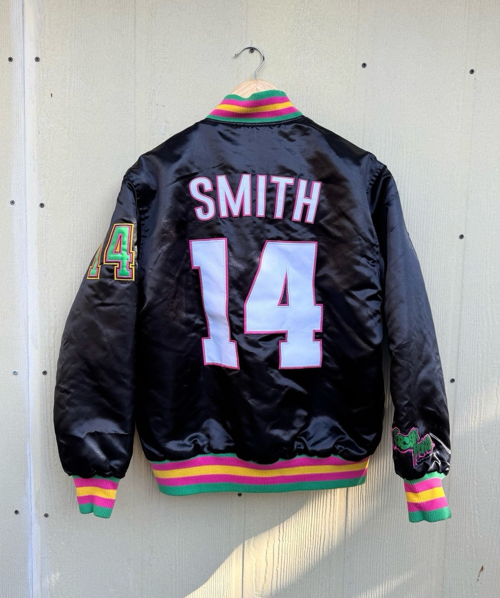 HEADGEAR CLASSICS FRESH PRINCE WILL SMITH SATIN JACKET (BLACK