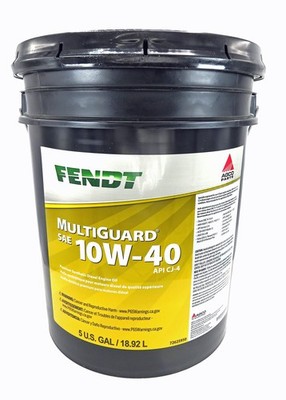 AGCO MultiGuard SAE 10W-40 Synthetic Diesel Engine Oil API CJ-4 5gal, 72625950