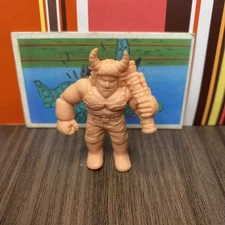 Kinnikuman Kinkeshi Part 28 Buffalo Man (G) 384 Flesh Bandai M.U.S.C.L.E.