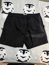 Stone Island Men’s Black Shorts - swim shorts size XL