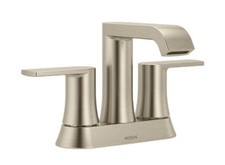 Moen Genta 84764SRN Centerset Bathroom Sink Faucet,Brushed Nickel NEW 