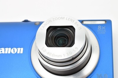 Canon PowerShot A4000 IS 16.0MP Digital Camera - Blue for sale