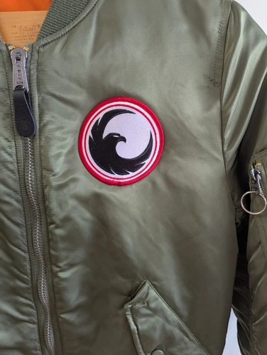 Alpha Industries MA-1 Bomber Jacket - USA Network COLONY Promo Gift - Men's M image 2
