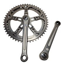 Vintage Sugino Maxy Crankset 5246 Crank 165mm 75-10 75-11 Arms Japan Preowned Vintage Sugino Maxy Crankset 5246 Crank 165mm 75-10 75-11 Arms Japan Preowned
