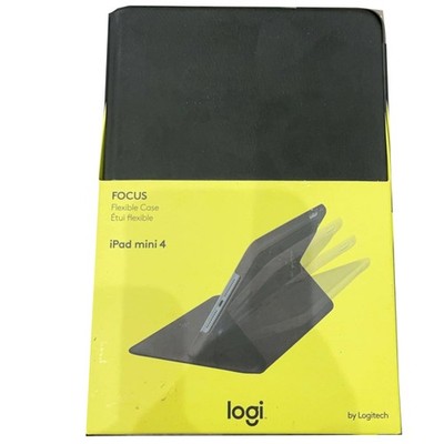 Logitech FOCUS Flexible Case by Logi iPad Folding Stand Cover for iPad mini 4