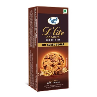 SUGAR FREE D LITE CHOCO CHIP COOKIES 75g