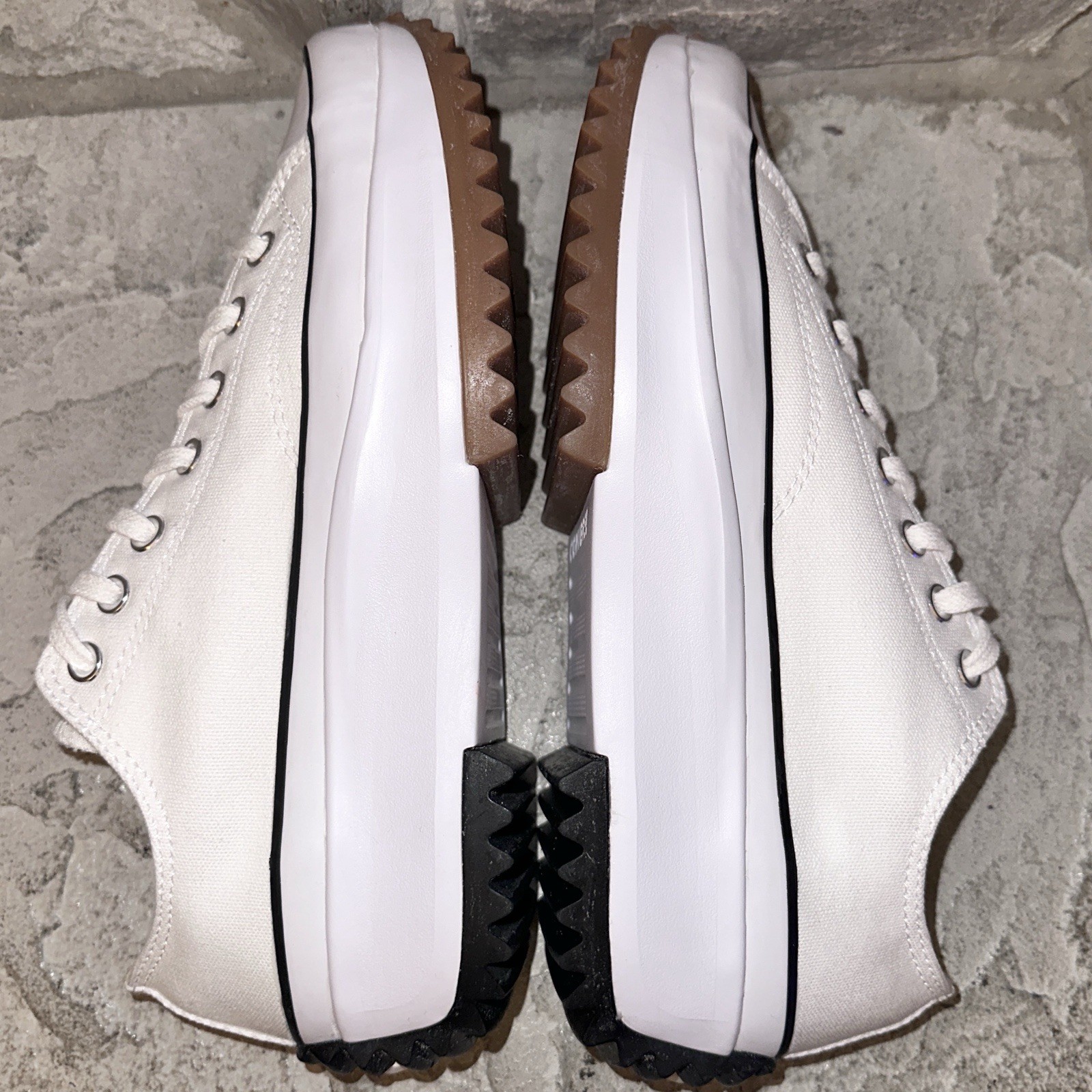 Converse Run Star Ox Canvas Platform Shoes Sneakers 9 Men / 10.5 Women 168817C thumbnail 8