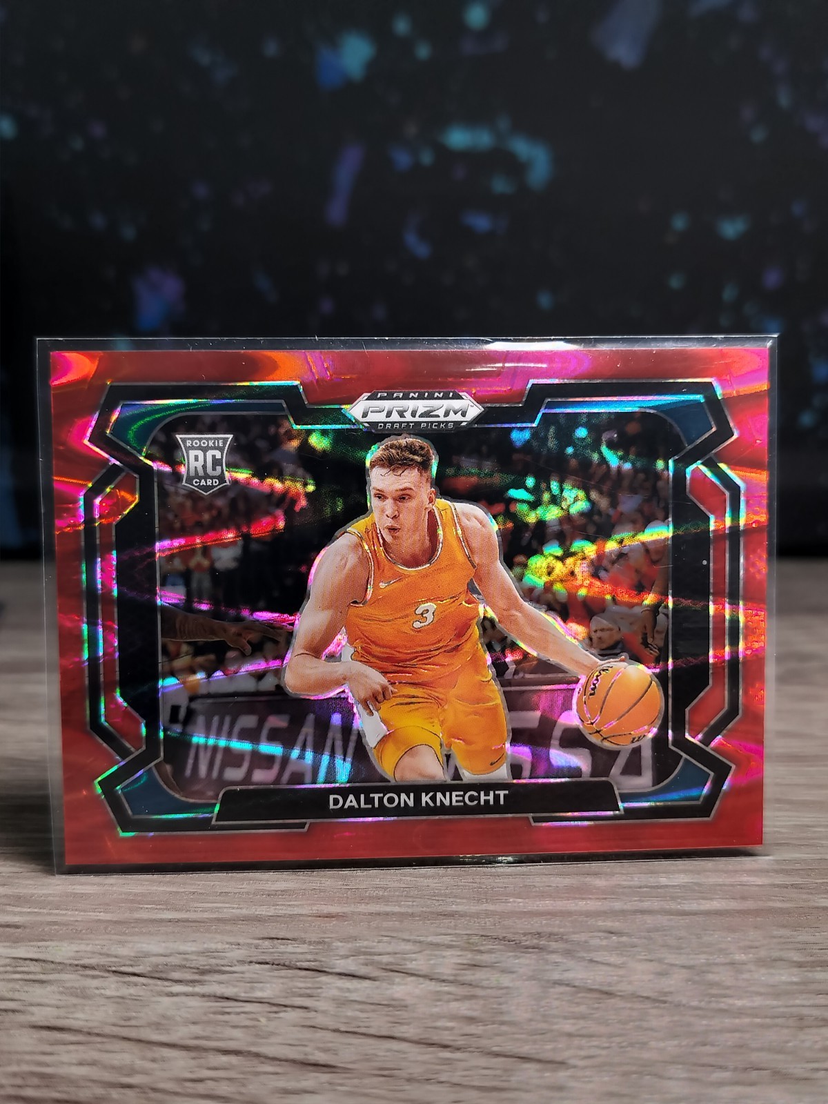 2024 Panini Prizm Draft Picks - Dalton Knecht #50 Red Seismic Prizm /225 (RC)
