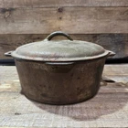 Unmarked Griswold, No. 8, Dutch Oven with Lid