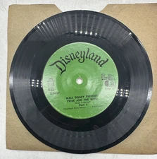 Prokofieff Robie Lester Peter And The Wolf Disneyland LLP-321 NM NO Story Book