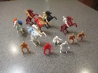 VINTAGE STUART PACK HORSE & PACKS W/HORSES & RIDERS