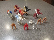 VINTAGE STUART PACK HORSE PACKS W/HORSES RIDERS