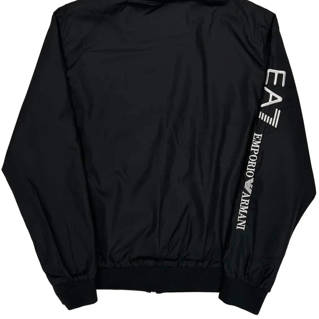 Ea7 Windbreaker - Large Black Polyester - image 6