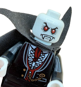 LEGO Monster Fighters Lord Vampyre & Cape Vampire Minifigure - Glow In The Dark