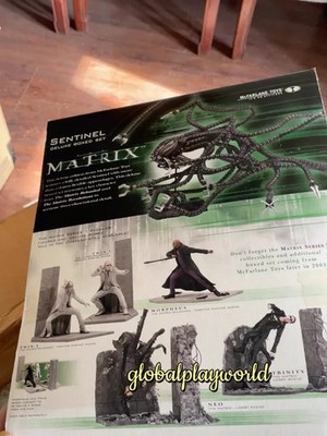 マトリックス　センティネル　フィギュア　マクファーレントイ McFarlane The Matrix Sentinel Vintage Toy Figurine Ornament Statue