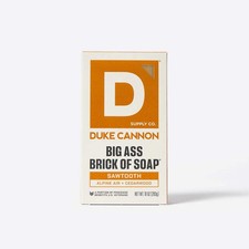 Duke Cannon Big Ass Brick of Soap Sawtooth Alpine Air Cedarwood 10 Oz