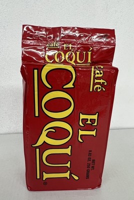 Cafe EL COQUI 8 oz vac BEST BY 6/26 U36