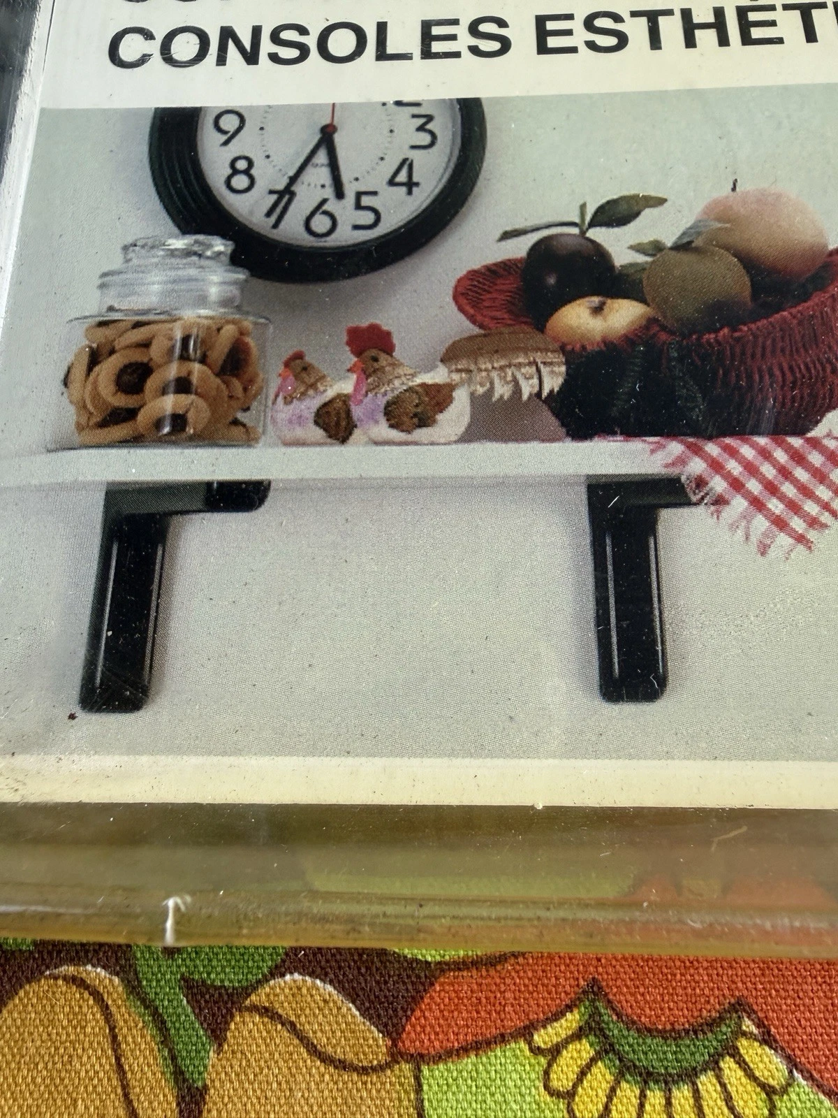 Vintage Space Age Black Plastic Shelf Brackets
Opens in a new window or tab