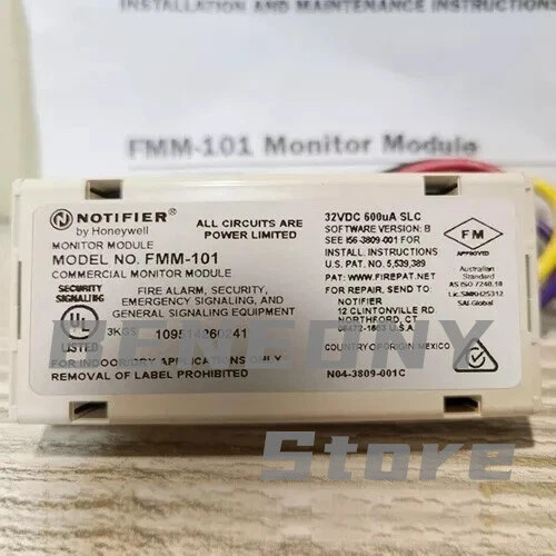 1pc NEW NOTIFIER FMM-101 ADDRESSABLE MINI MODULE Fast Ship US Free TAX ...