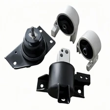 4Pcs Engine Motor Transmission Mount Set Compatible with Accent Rio Rio5 L4 1.6L