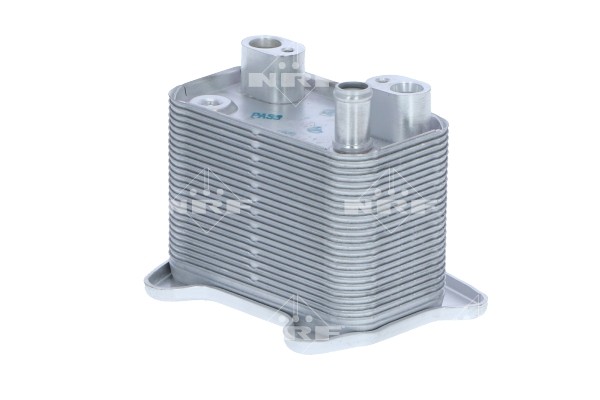 NRF 31234 Oil Cooler, engine oil for MERCEDES-BENZ