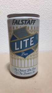 Falstaff Light Beer Can, empty