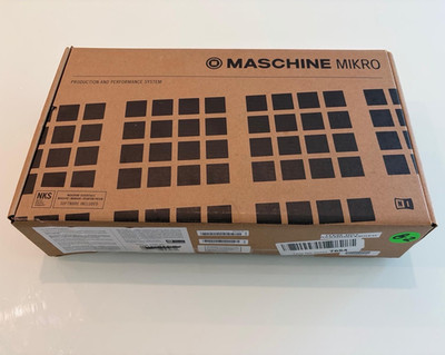 Native Instruments MASCHINE MIKRO 16-Key Pad Controller USB, Software Included