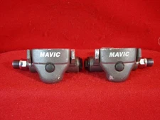 Mavic Look Clipless Pedal Pedals Gray Used.
