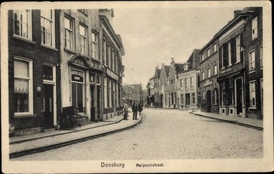 Ak Doesburg Gelderland Niederlande, Malpoortstraat - 10826303