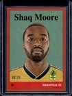 2023 Topps Chrome MLS Shaq Moore 1958 Orange Refractor #8/25 Nashville