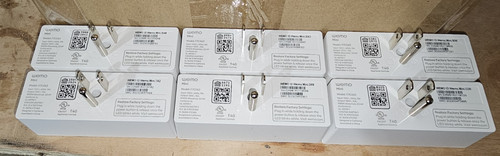 Lot of 6 WeMo WiFi Enabled Mini Smart Plugs White F7C063