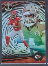 2023 Panini Illusions Rashee Rice #56 RC Rookie Kansas City Chiefs