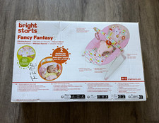 Bright Starts Fancy Fantasy Infant Vibrating Bouncer Pink BS12429