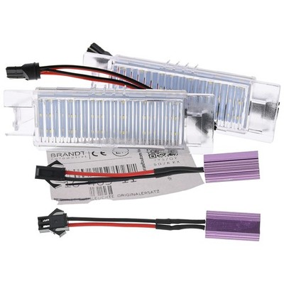 Kennzeichenbeleuchtung LED für OPEL Corsa C D E 01-19 Astra H + OPC 04-14 