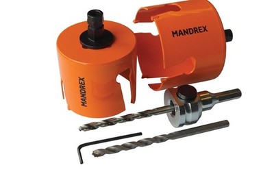 Mandrex ONE-CLICK Starter-Kit 1 MXqs-Aufnahme und Lochsäge - Mehrzweck