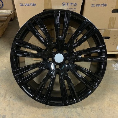 22'' GLOSS BLACK DYNAMIC WHEELS RIMS FITS RANGE ROVER SPORT HSE FULL BODY