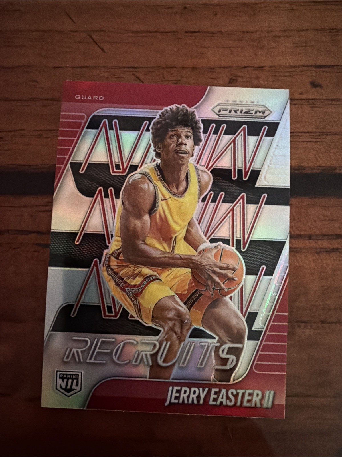 2025-26 Panini Prizm Basketball - New Recruits Jerry Easter II #6 Silver Prizm