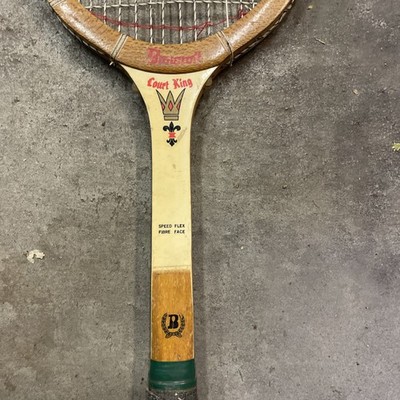 希少　Bancroft 木製テニスラケット　ビンテージ Vintage Bancroft Wooden Tennis Racquet Court King | eBay